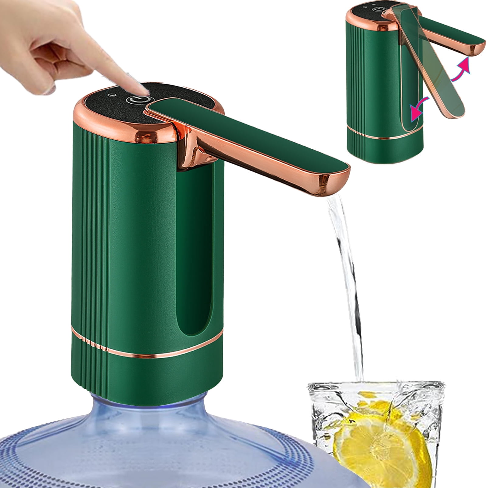 5 Gallon Electric Portable Water Bottle Dispenser, Water Bottle Pump 5 ...