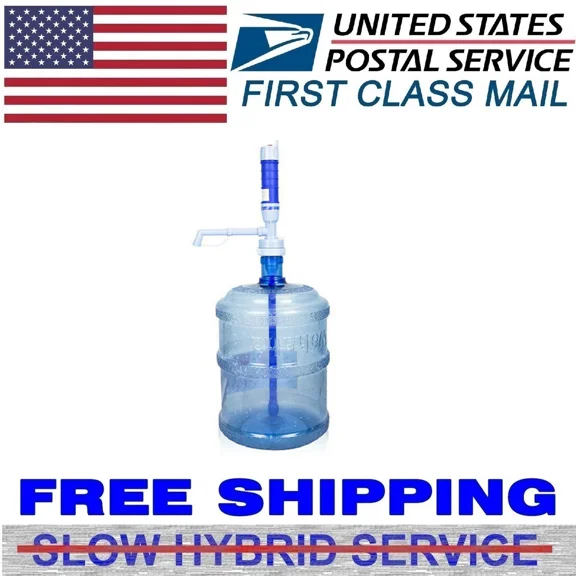 5 Gallon Electric Portable Water Pump Dispenser Bottle Drinking On Off Switch