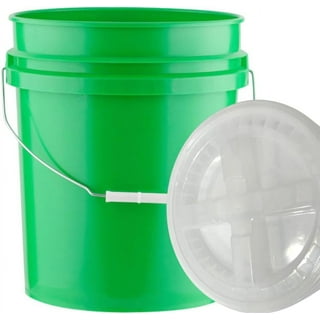 Functional Clear 5-gallon Buckets in Bulk 