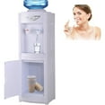 thumbnail image 1 of 5 Gallon Hot & Cold Water Dispenses Water Cooler Dispenser Top Loading for Home White, 1 of 8