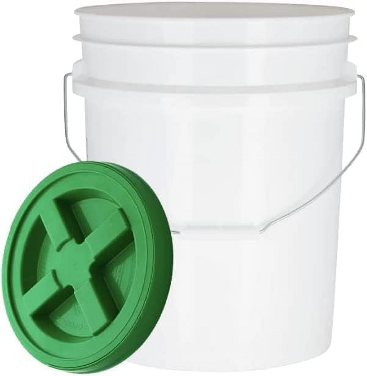 5 Gallon Made In Pail Food Grade Plastic Bucket With On Air Tight