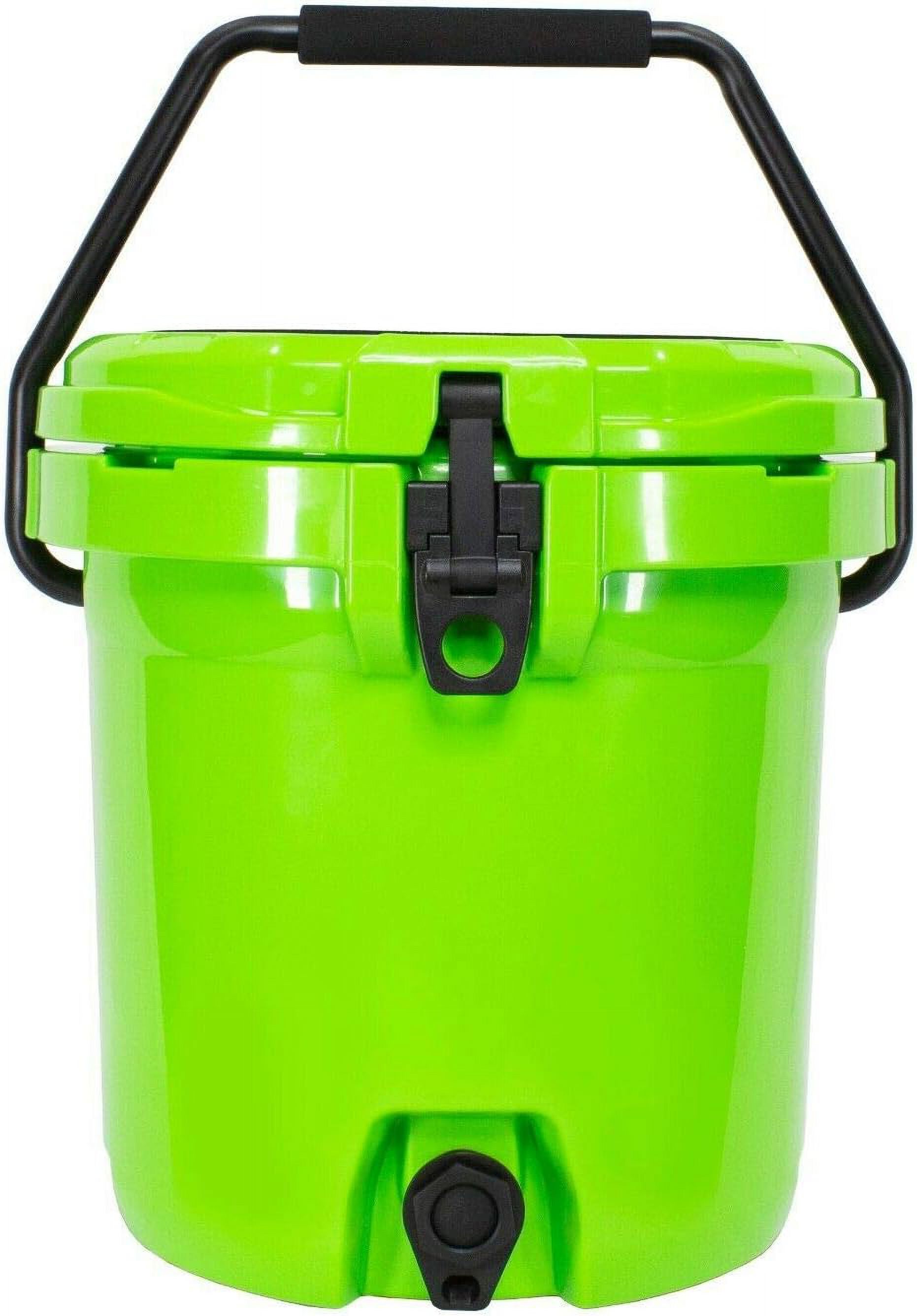 5 Gallon Original Green Heavy Duty Drink Dispenser Cooler With Spigot