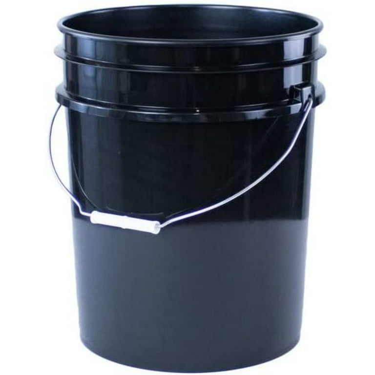 5 Gallon Plastic Bucket with Airtight Lid I Food Grade Bucket