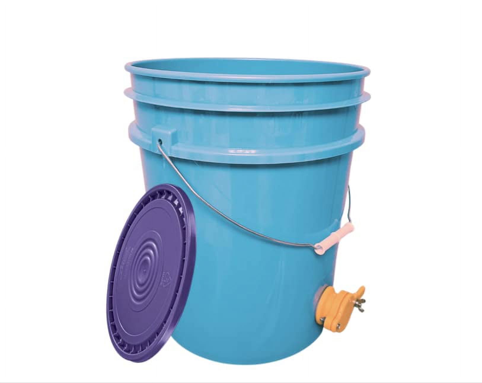 5 Gallon Plastic Food Grade Bucket With Gate For Beekeeping And Easy