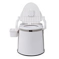 thumbnail image 1 of 5 Gallon Portable RV Toilet Camping Porta Potty with Paper Collection, Indoor Outdoor RV Toilet with Handle Pump, Leak-Proof for RV Travel, Boat, Trips, Outdoors, 1 of 8