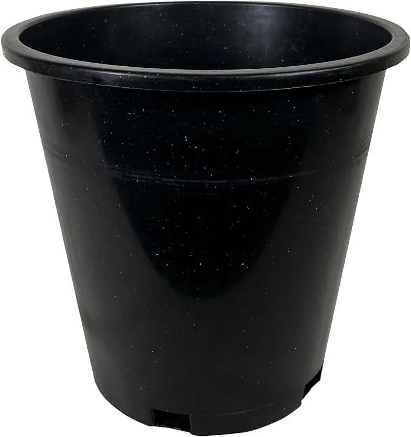 Green Oasis 5 Gallon Professional Nursery Pots with Drainage Holes ...