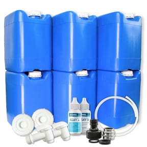 Stackable Liquid Containers 5 Gallon Emergency Water
