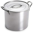 thumbnail image 1 of 5 Gallon Stainless Steel Stock Pot with Lid, 12.5 x 12.5 x 11.5, 1 of 1