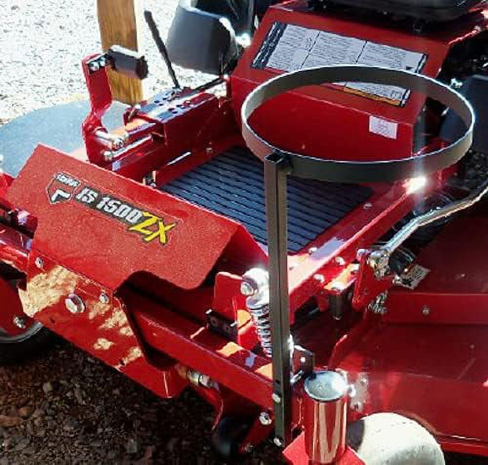 5 Gallon Trash Bucket Holder for Zero Turn Mowers