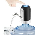 thumbnail image 1 of 5 Gallon Water Bottle Dispenser, USB Charging Water Bottle Pump, Portable Water Dispenser Pump for Camping (White) Little Squirrel, 1 of 7