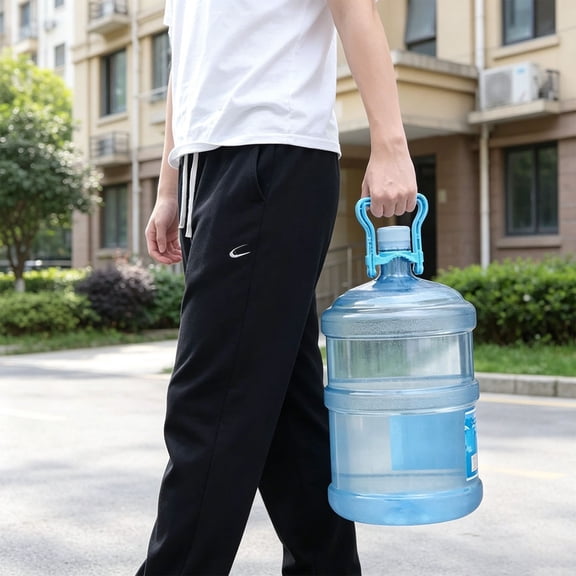 5 Gallon Water Bottle Handle, Single Or Two Person Ergonomic Grip Water Jug Carrier, Easy Carrying Standard Water Bottle Lifting Handle, Perfect For Water Delivery Use, Labor-Saving Bottle Holder