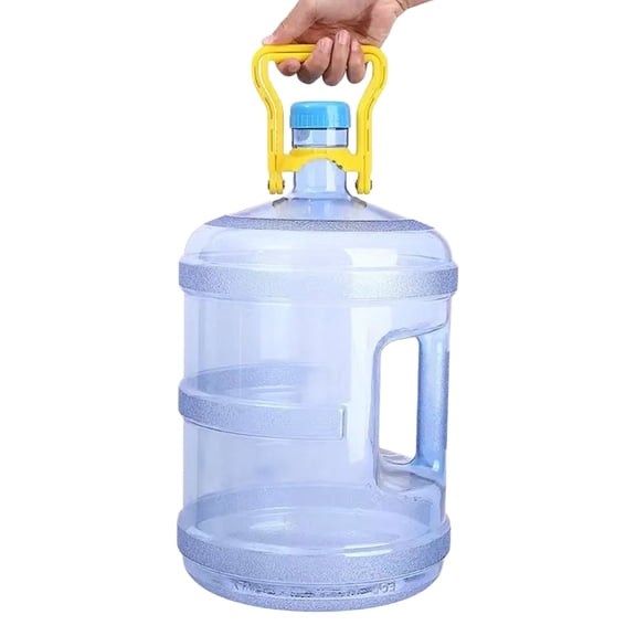 5 Gallon Water Bottle Handle,Single Or Two Person Lift,Heavy-Duty Water Jug Holder,Ergonomic Grip for Easy Carrying,Dual-Mode Design,Labor-saving,Fits Standard 5-Gallon Jugs(5.7x5.3")(Yellow)
