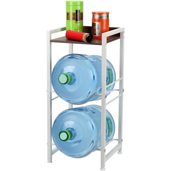 5 Gallon Water Bottle Jug Holder, 3 Tier Detachable Water Bottle Holder ...