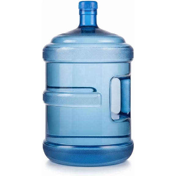 5 Gallon Water Jug, Food-Grade with Double Lid and Handle