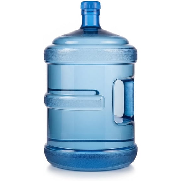 5 Gallon Water Jug, Food-Grade with Double Lid and Handle