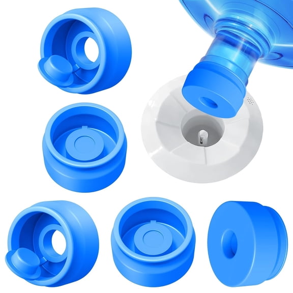 5-Gallon Water Jug Lid, Reusable Silicone Replacement Lid 55MM