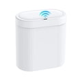 thumbnail image 1 of 5 Gallon White Automatic Motion Sensor Touchless Garbage Can, 1 of 7
