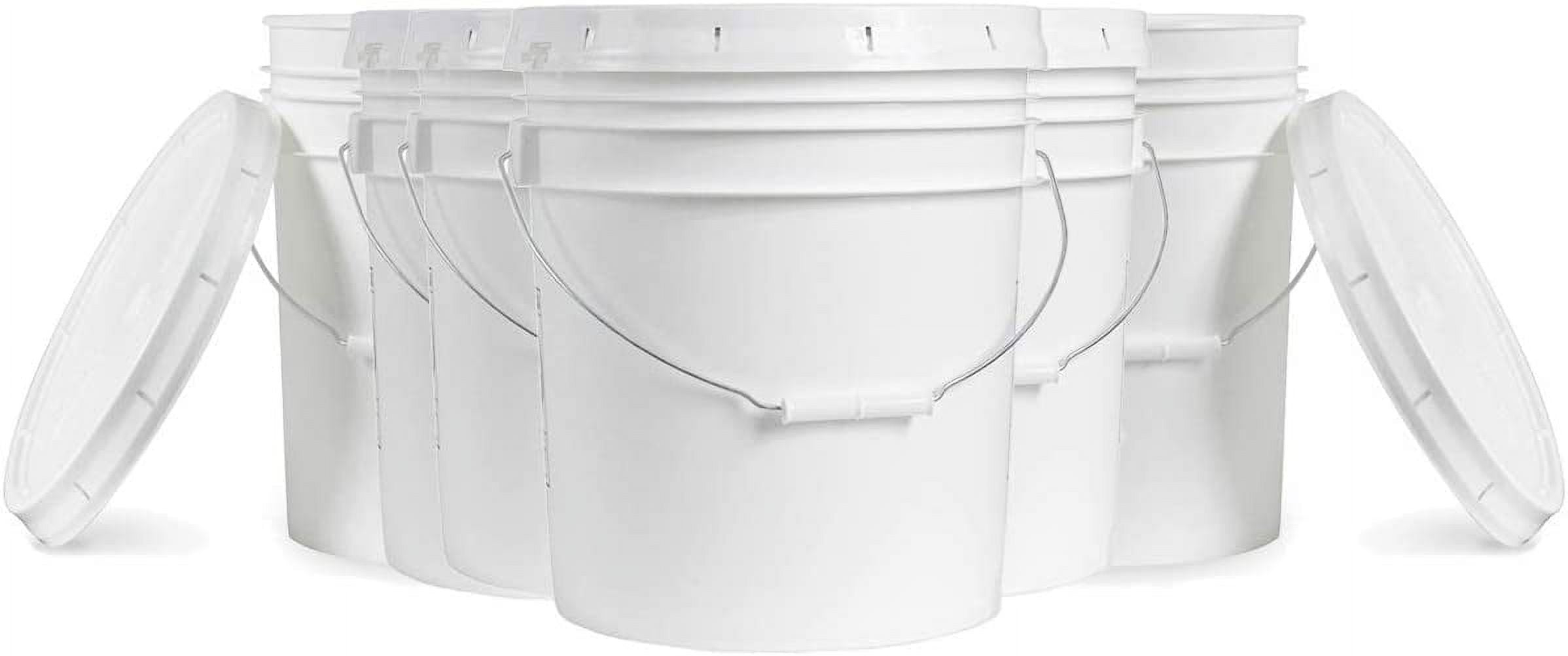 5 GALLON BUCKET WITH LID – Booyah Clean®