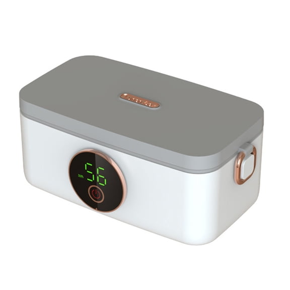 5-Gear Heating Lunch Box for Work & School Battery Powered Portable Food Warmer