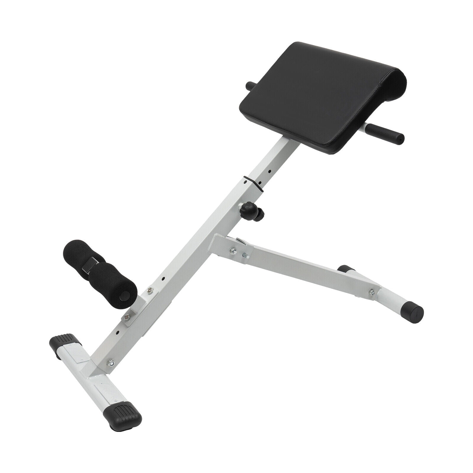 5 Gears Roman Chair Back Hyperextension Bench Machine Adjustable Back Exercise Strength Non-Slip Handle 150kg/330 lbs