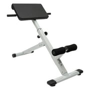 5 Gears Roman Chair Back Hyperextension Bench Machine Adjustable Back Exercise Strength Non-Slip Handle 150kg/330 lbs