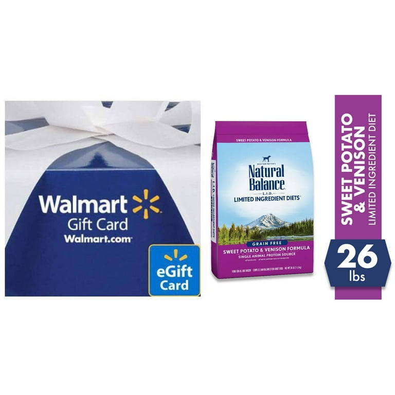 5 Gift Card with Purchase) Natural balance limited ingredient