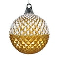 thumbnail image 1 of 5" Gold Glitter Candy Durian Ornament 3/Bag, 1 of 2