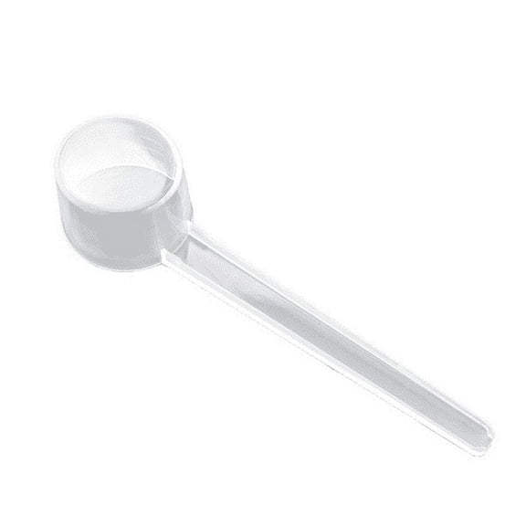 5 Gram Measuring Spoon for Creatine Protein Powder and Cooking Ingredients Food Grade Plastic Scoop for Kitchen Recipes Baking and Supplement Dosing 2-Pack