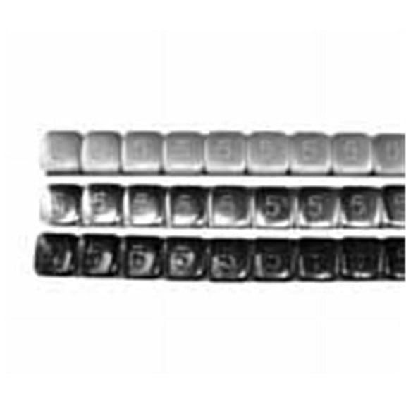 5 Gram Steel Stick-On Wheel Weight, Chrome
