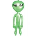 thumbnail image 1 of 5' Green Inflatable Alien, 1 of 5