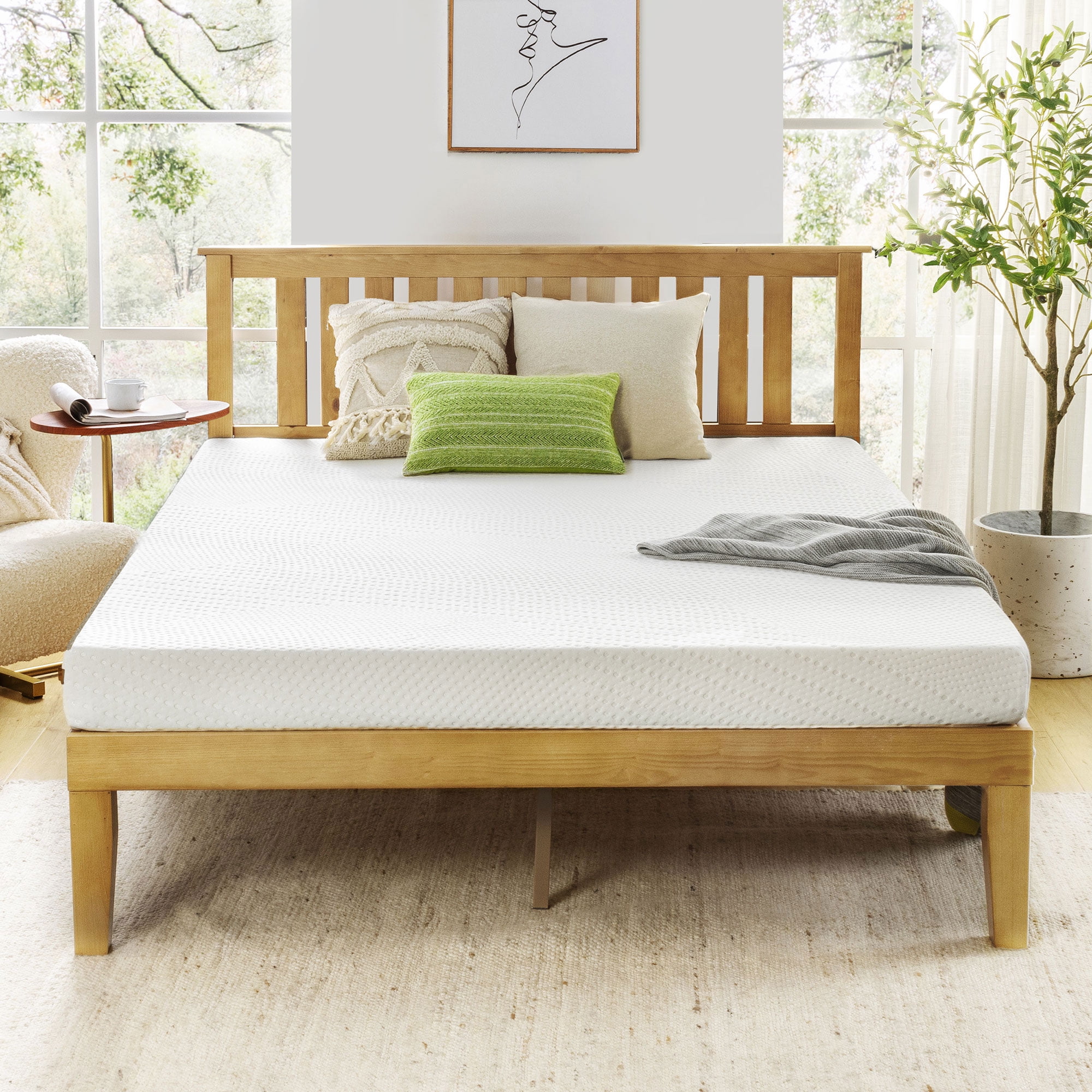 5" Green Tea Memory foam Mattress