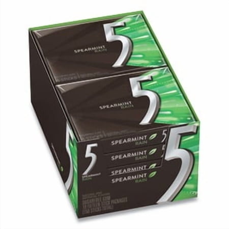 5 Gum Spearmint Rain