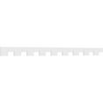 thumbnail image 1 of 5"H x 1"P x 90"L Monroe Architectural Grade PVC Dentil Block Trim, 1 of 10