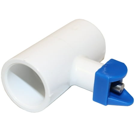 5 HORIZONTAL SIDE MOUNT SCREW IN DRINKER NIPPLE & 1/2" PVC TEE CHICKEN POULTRY