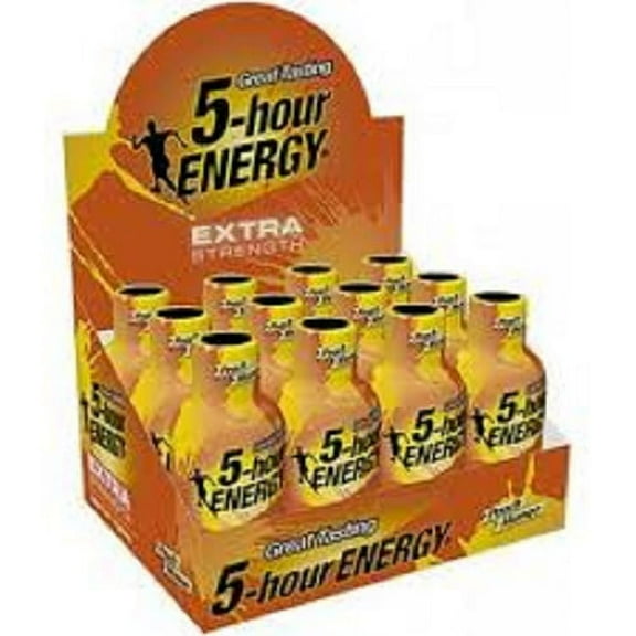 5 HOUR ENERGY - HR EXTRA STRENGTH PEACH MANGO (12x60 ML)