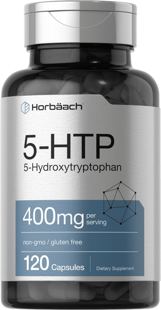5 HTP Supplement 400mg | 120 Capsules | 5 Hydroxytryptophan | by Horbaach