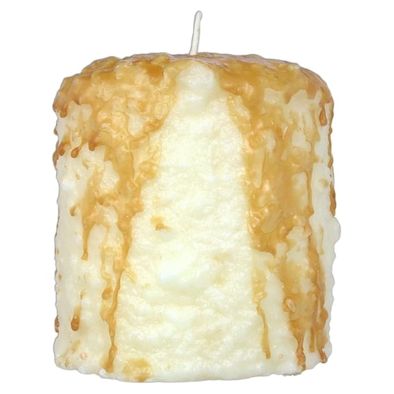 5'' Hand Dipped Sweet Dessert Hearth Candle (Caramel Corn)