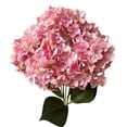 thumbnail image 1 of 5 Heads Artificial Hydrangea Bouquet, Faux Flower Arrangement For Table Centerpiece Home Party Decor, 1 of 9
