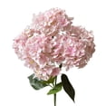 thumbnail image 1 of 5 Heads Artificial Hydrangea Bouquet, Faux Flower Arrangement For Table Centerpiece Home Party Decor, 1 of 9