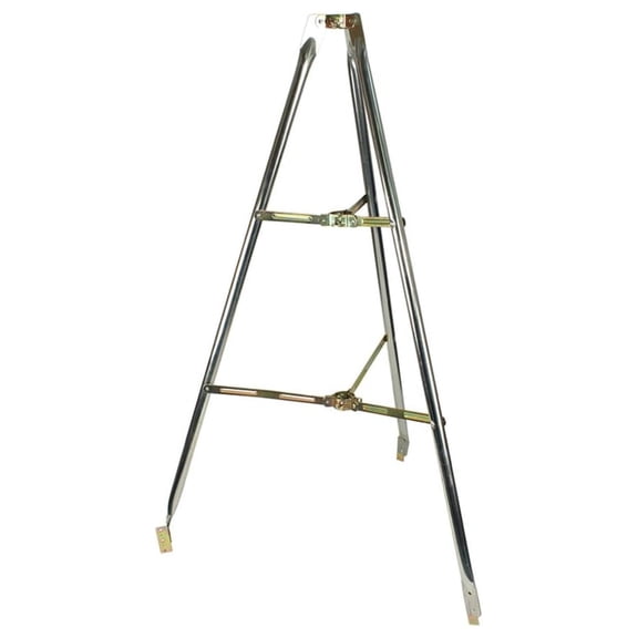 - 5' Heavy Duty Antenna Tripod, Mast Pole Dish Tripod for Roof Mount