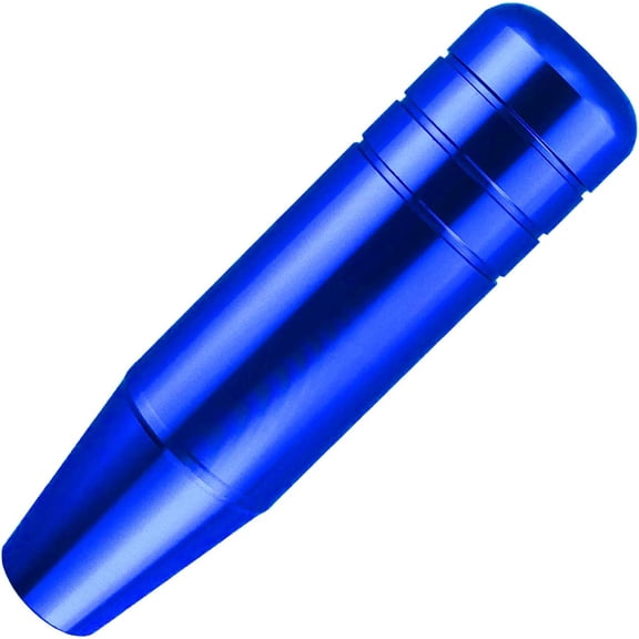 5" Heavy Weighted Shifter Knob, Aluminum Alloy Car Gear Lever Stick Shift Handle Fit Most Automatic Manual Vehicle (Blue)
