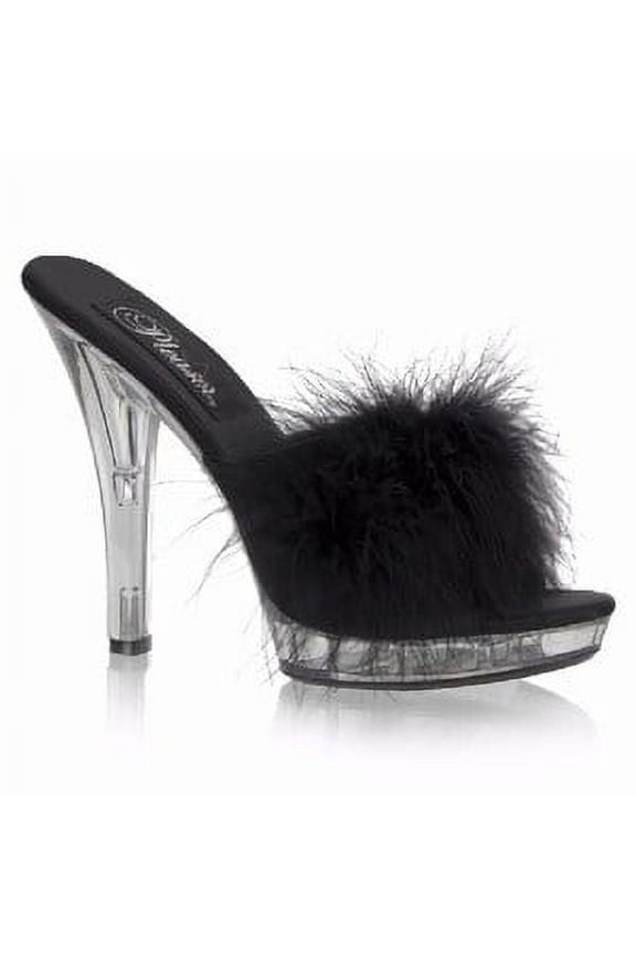 5" Heel Maribou Slipper