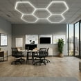 thumbnail image 1 of 5 Hexagon Honeycomb LED Hex Light for Car Showroom Beauty Station Gym Lights HEX, 1 of 11