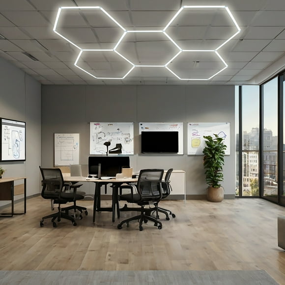 5 Hexagon Honeycomb LED Hex Light for Car Showroom Beauty Station Gym Lights HEX