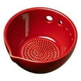 thumbnail image 1 of 5-Hole Herb Leaf Stripper with Garlic Grinding Bowl, Built-In Spout for Easy Pouring, Easter Decorations, Multi-Function Kitchen Gadget for Mincing, Juicing and Herb Preparation, 2.8*1.6in, A, 1 of 5