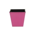 thumbnail image 1 of 5" Hot Pink Recycled Plastic Indoor Outdoor Rectangular Nursery Pot, 1 of 5