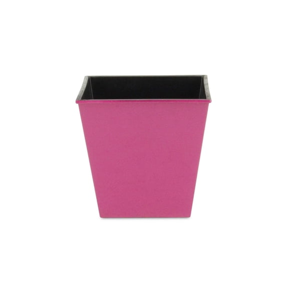 5" Hot Pink Recycled Plastic Indoor Outdoor Rectangular Nursery Pot