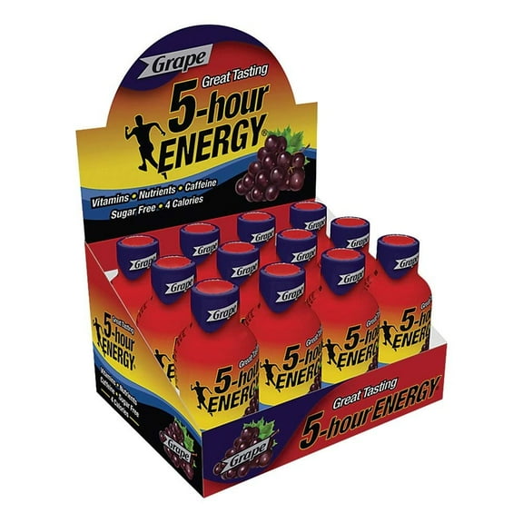 5-hour ENERGY Drink - Energy Shot, Shelf-Stable - 12 Pack