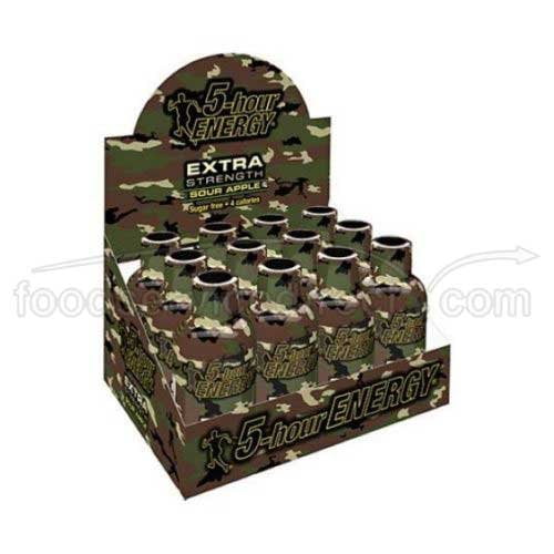 5 Hour Energy Extra Strength Sour Apple Energy Shot, 1.93 Fluid Ounce - 12 per pack - 18 packs per case.