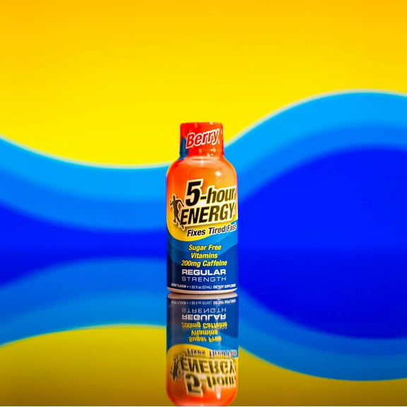 5-Hour Energy Shot, Regular Strength Berry, 1.93 Oz. 24 Count